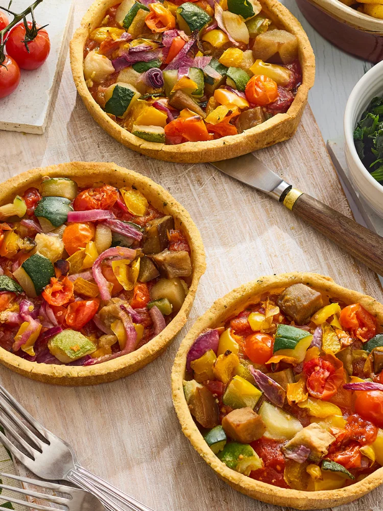 Fieldfare Rustic Roasted Vegetable Tart