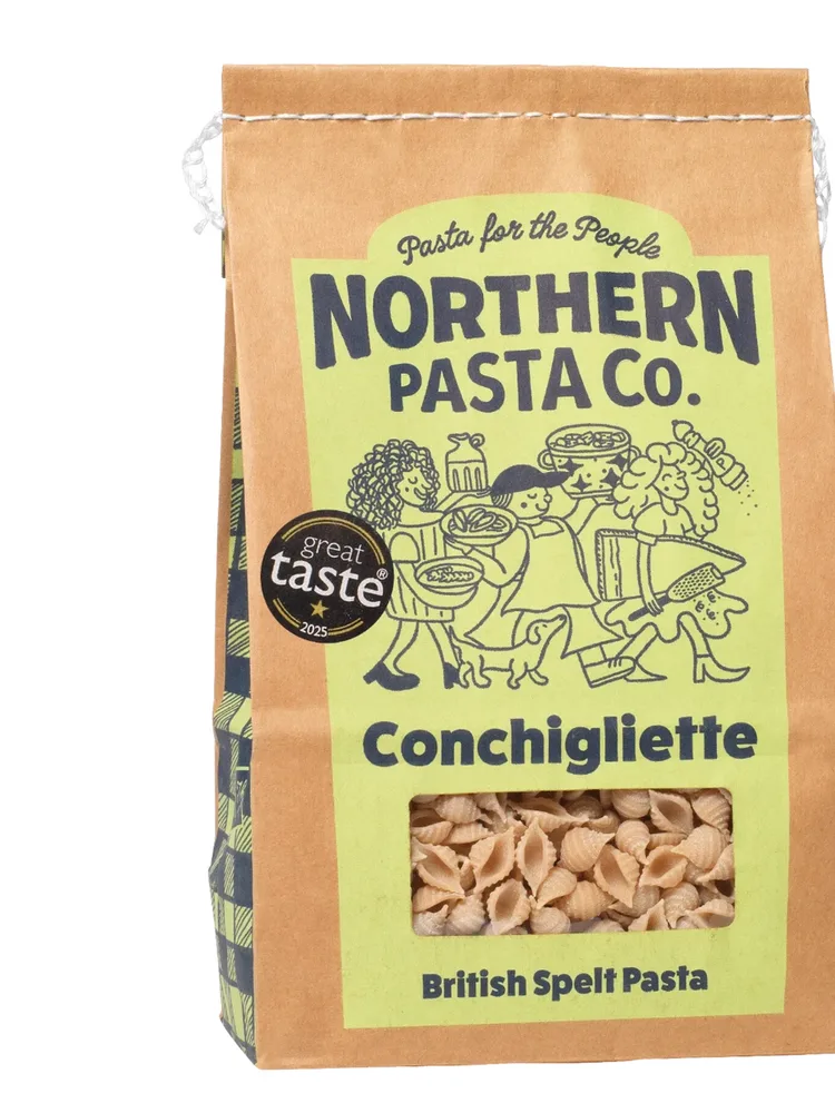 A bag of Northern Pasta Co Conchigliette