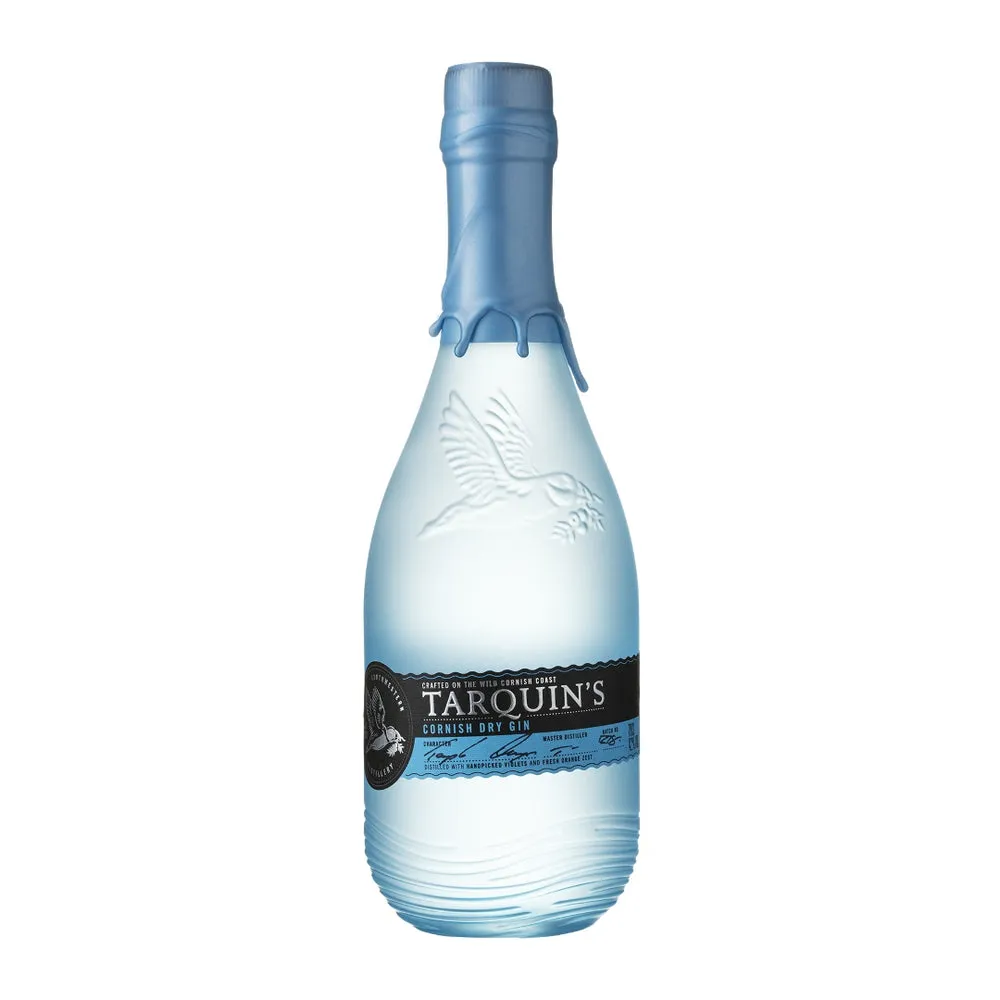 A bottle of Tarquin's Cornish dry gin